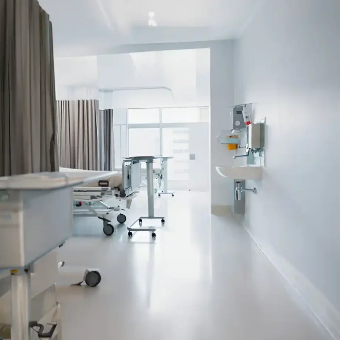 Leeres Krankenhauszimmer in Friedberg